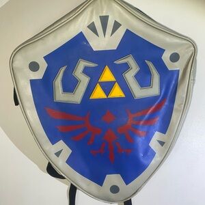 Legend of Zelda Skyward Sword Hylian Shield Backpack Nintendo Authentic